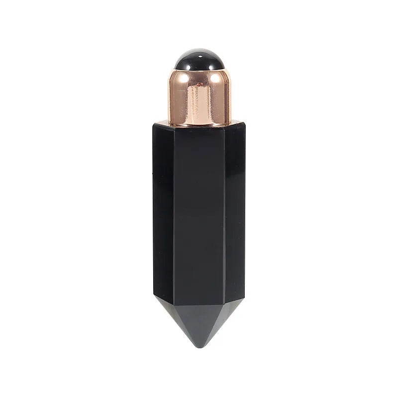 Home Massage Roller With Crystal Jade - Bellarte Enchanté Home Massage Roller With Crystal Jade
